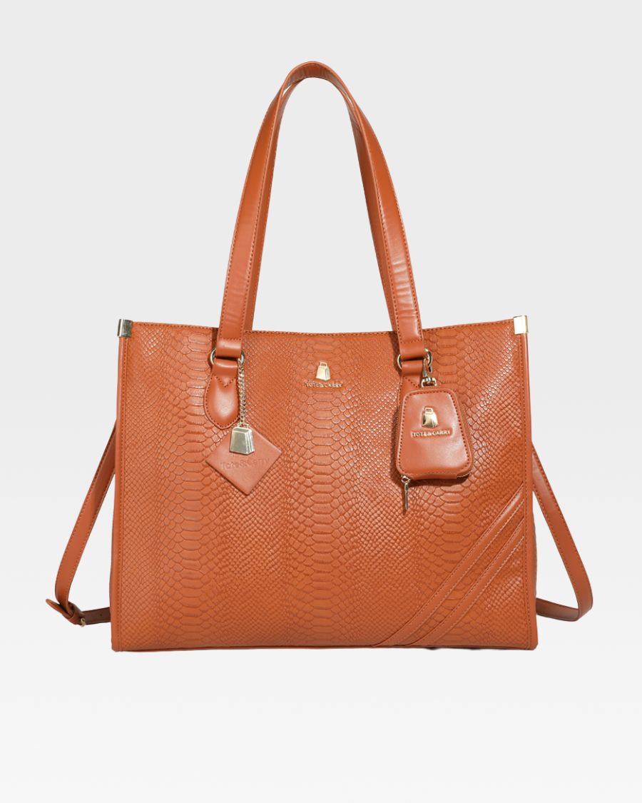 Apollo 1 Tote Bag in Caramel