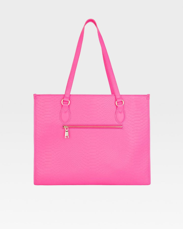 Apollo 1 Tote Bag in Neon Pink