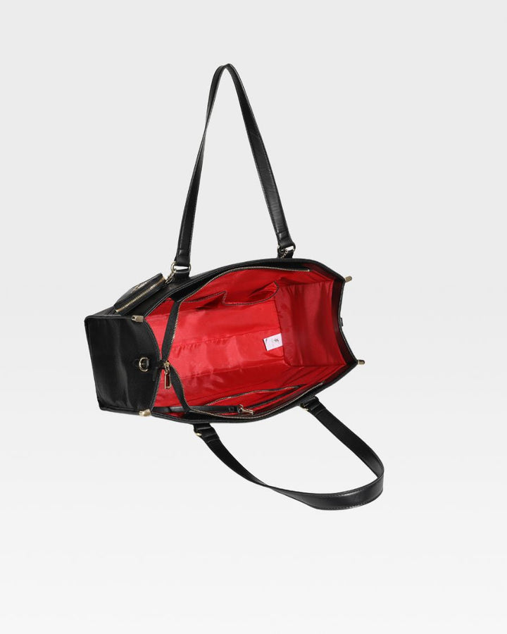 Apollo 1 Tote Bag in Black