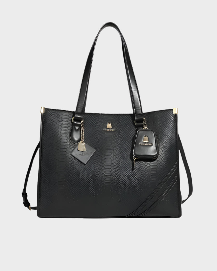 Apollo 1 Tote Bag in Black