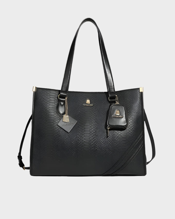 Apollo 1 Tote Bag in Black