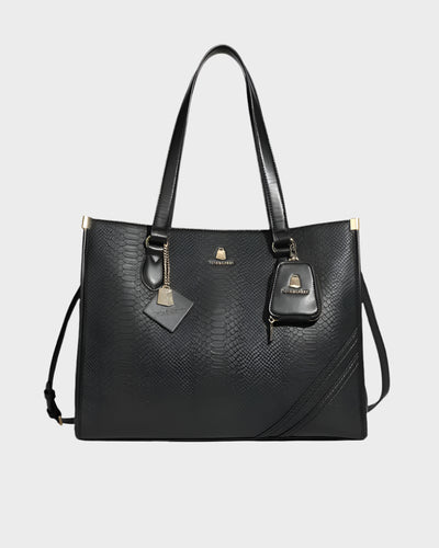 Apollo 1 Tote Bag in Black