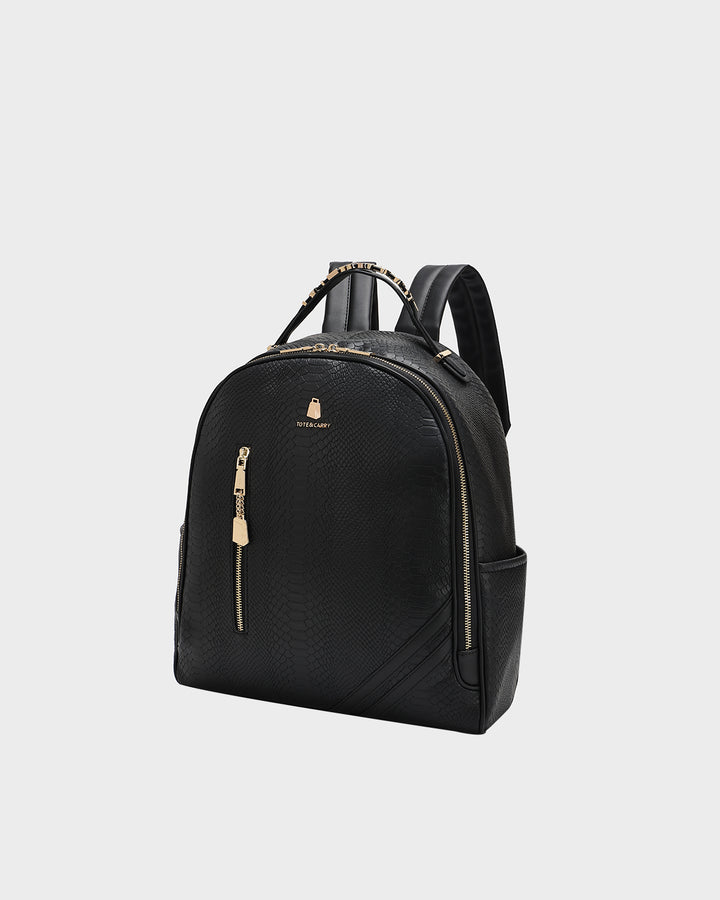 Signature Commuter Backpack in Black