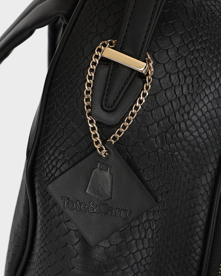 Signature Commuter Backpack in Black