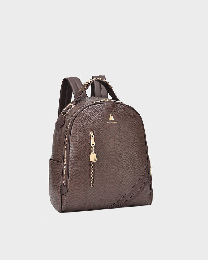 Signature Commuter Backpack in Chocolate