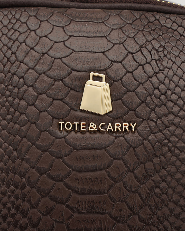 Signature Commuter Backpack in Chocolate