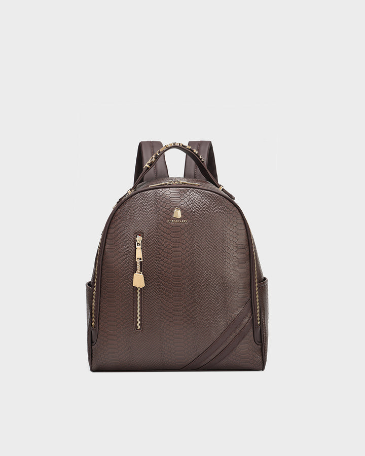 Signature Commuter Backpack in Chocolate