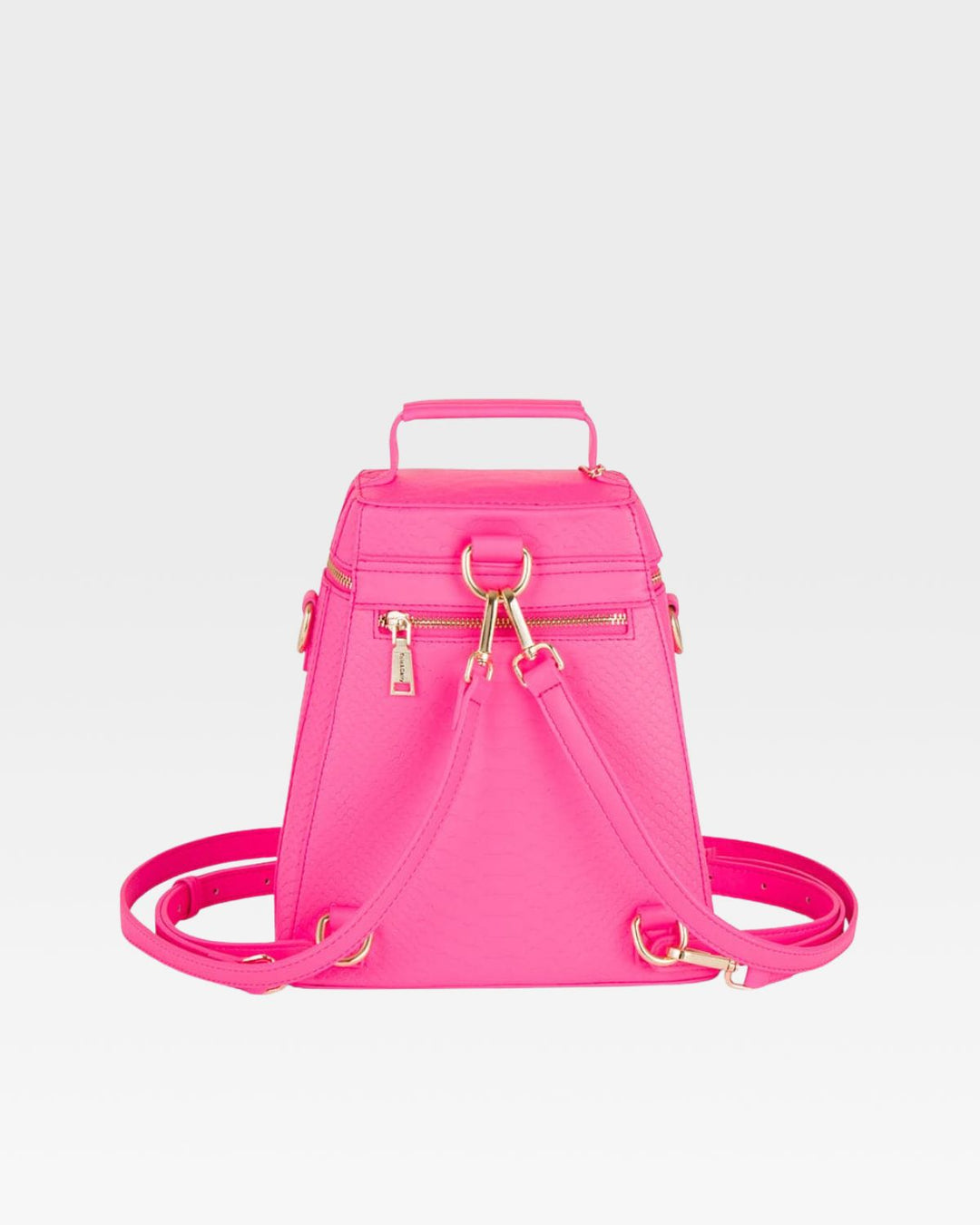Cowbell Backpack in Neon Pink