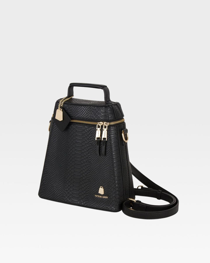 Cowbell Backpack in Black