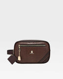 Signature Essential Toiletry Bag in Chocolate