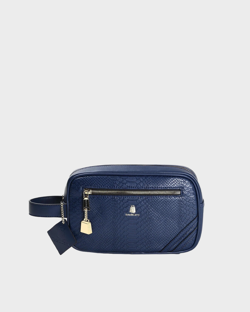 Signature Essential Toiletry Bag in Navy