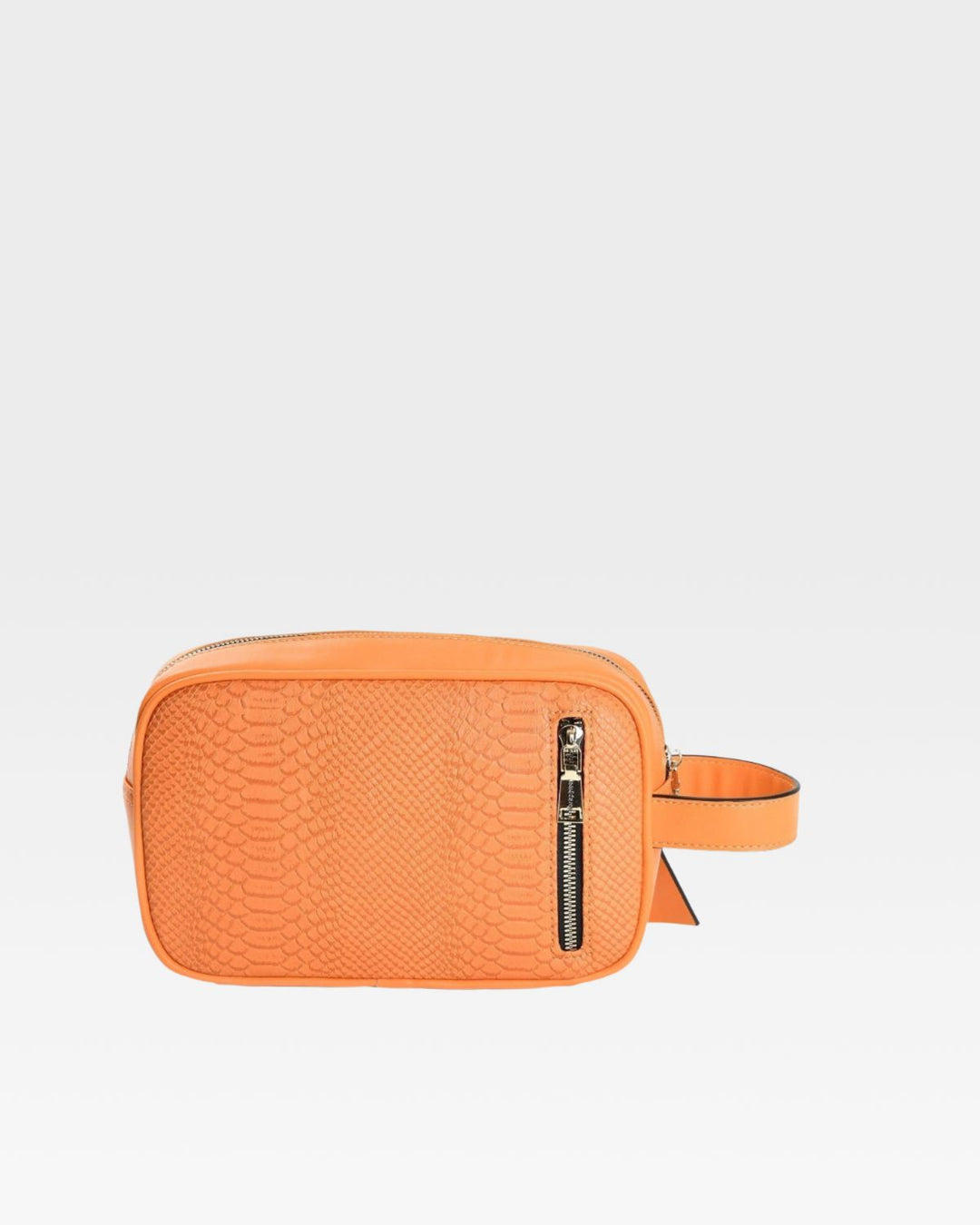 Signature Essential Toiletry Bag in Tangerine