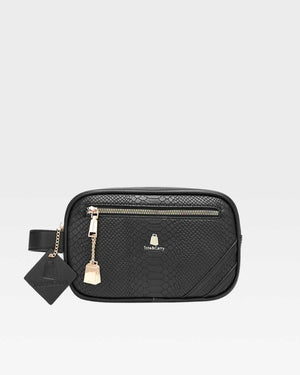 Signature Essential Toiletry Bag in Black