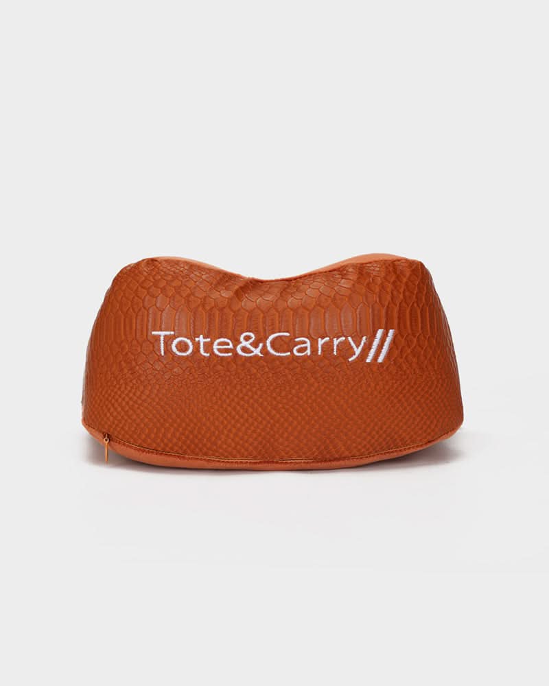Apollo 1 Neck Pillow and Eye Mask Set in Brown
