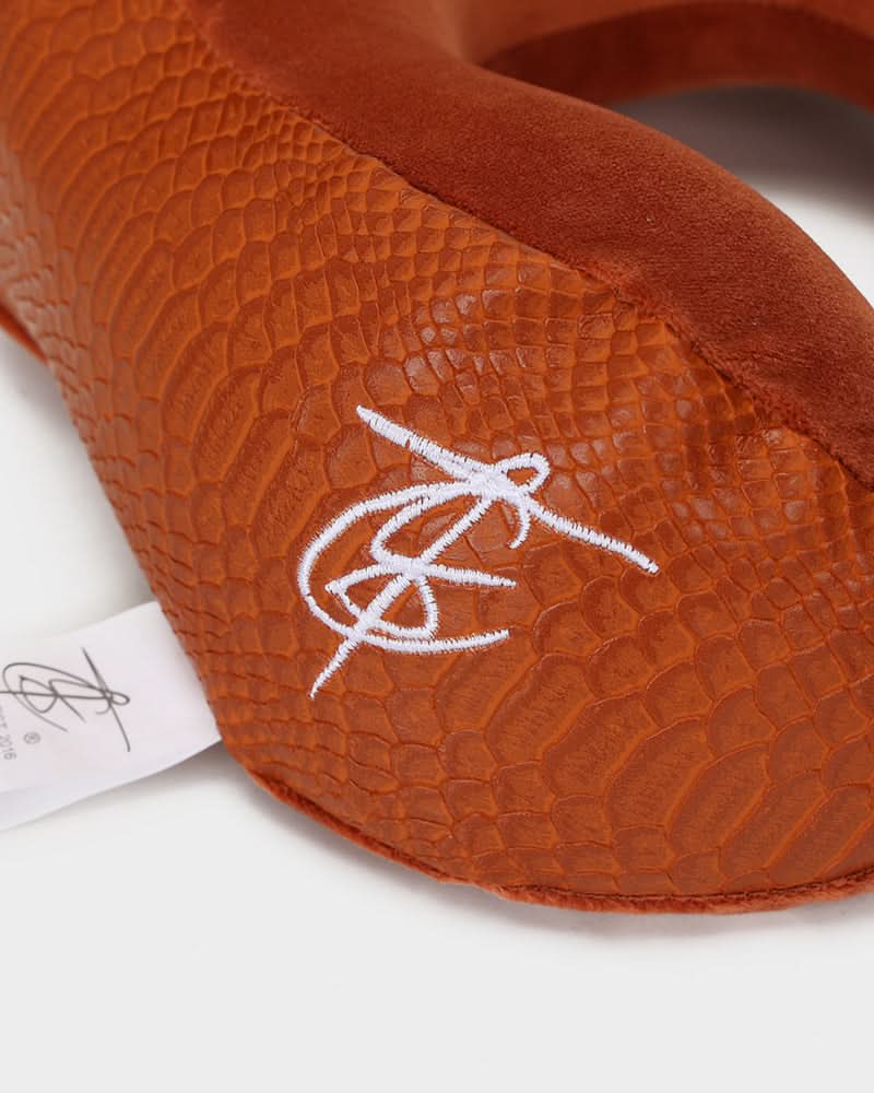 Apollo 1 Neck Pillow and Eye Mask Set in Brown