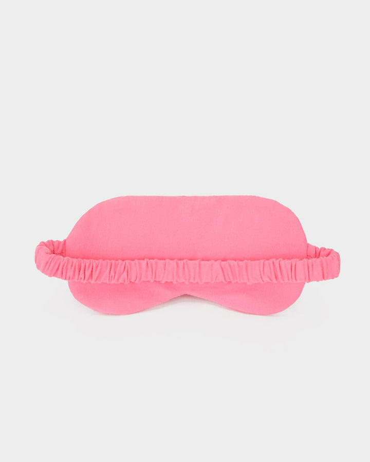 Apollo 1 Neck Pillow and Eye Mask Set in Neon Pink