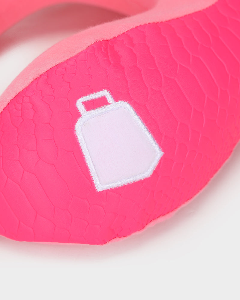 Apollo 1 Neck Pillow and Eye Mask Set in Neon Pink