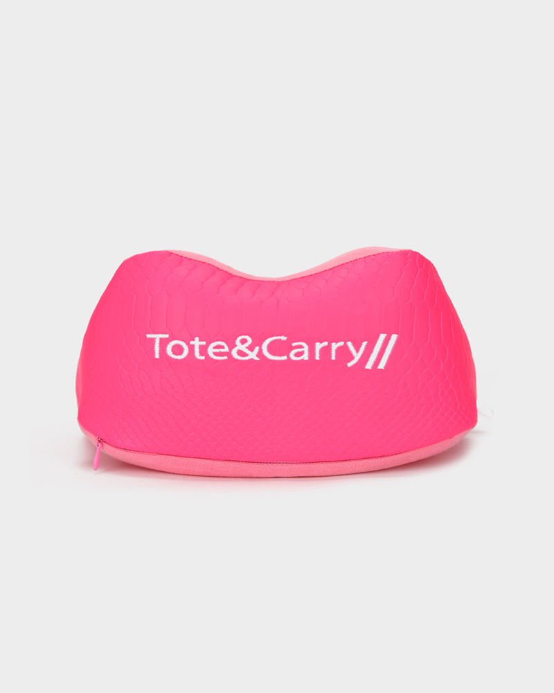 Apollo 1 Neck Pillow and Eye Mask Set in Neon Pink