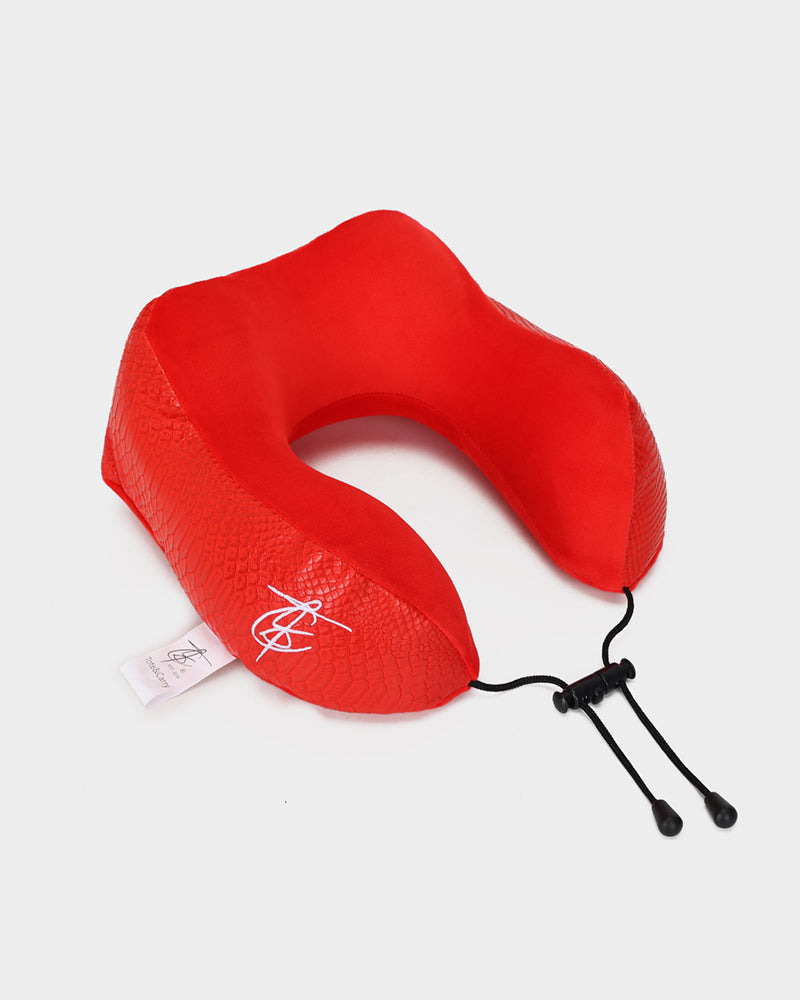 Apollo 1 Neck Pillow and Eye Mask Set in Red
