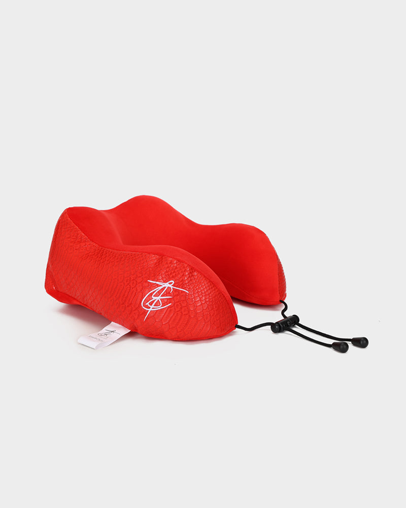 Apollo 1 Neck Pillow and Eye Mask Set in Red