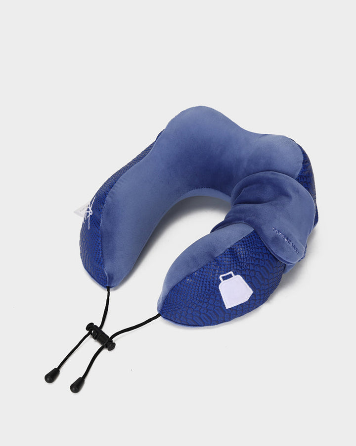 Apollo 1 Neck Pillow and Eye Mask Set in Royal Blue