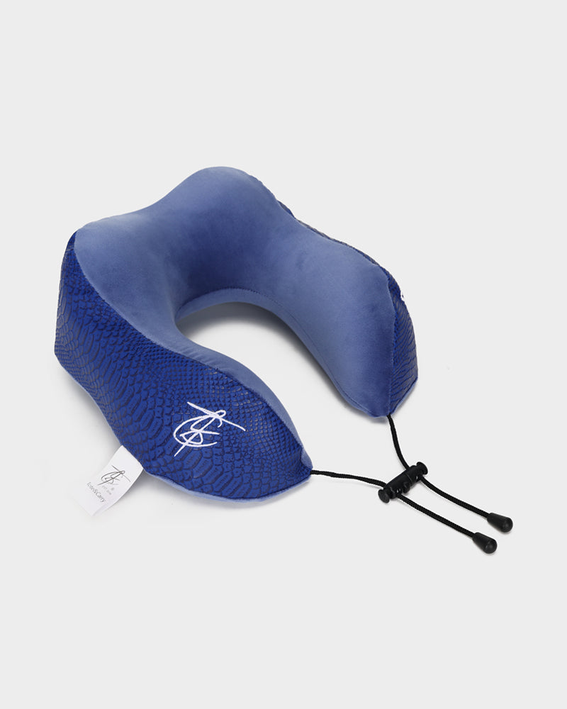 Apollo 1 Neck Pillow and Eye Mask Set in Royal Blue