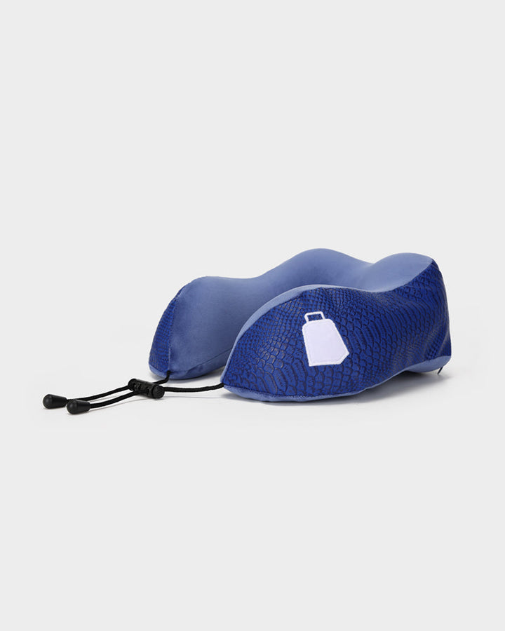 Apollo 1 Neck Pillow and Eye Mask Set in Royal Blue