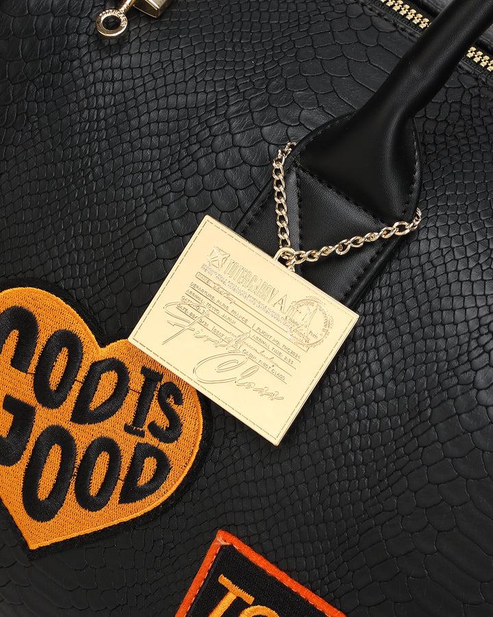 Signature God Is Love Travel Set in Black