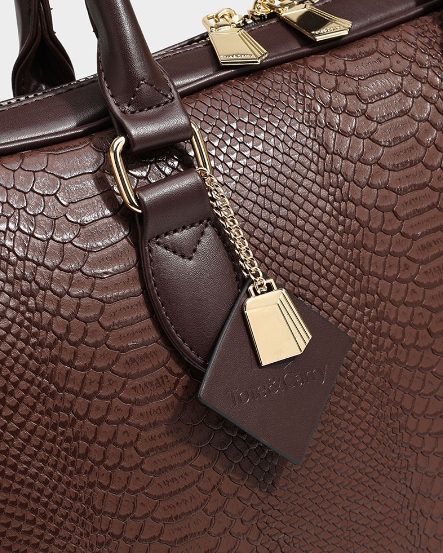 Apollo 1 Laptop Bag in Chocolate