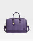 Signature Jetsetter Laptop Bag in Purple