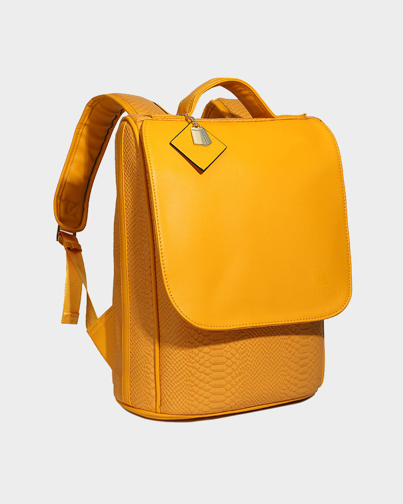 Apollo 1 Kids Backpack in Mustard Yellow