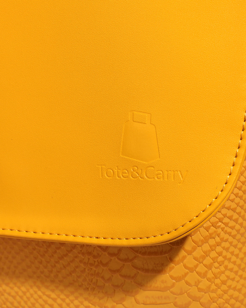 Apollo 1 Kids Backpack in Mustard Yellow