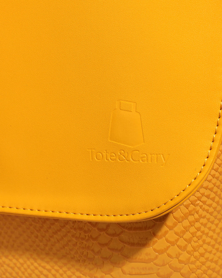 Apollo 1 Kids Backpack in Mustard Yellow