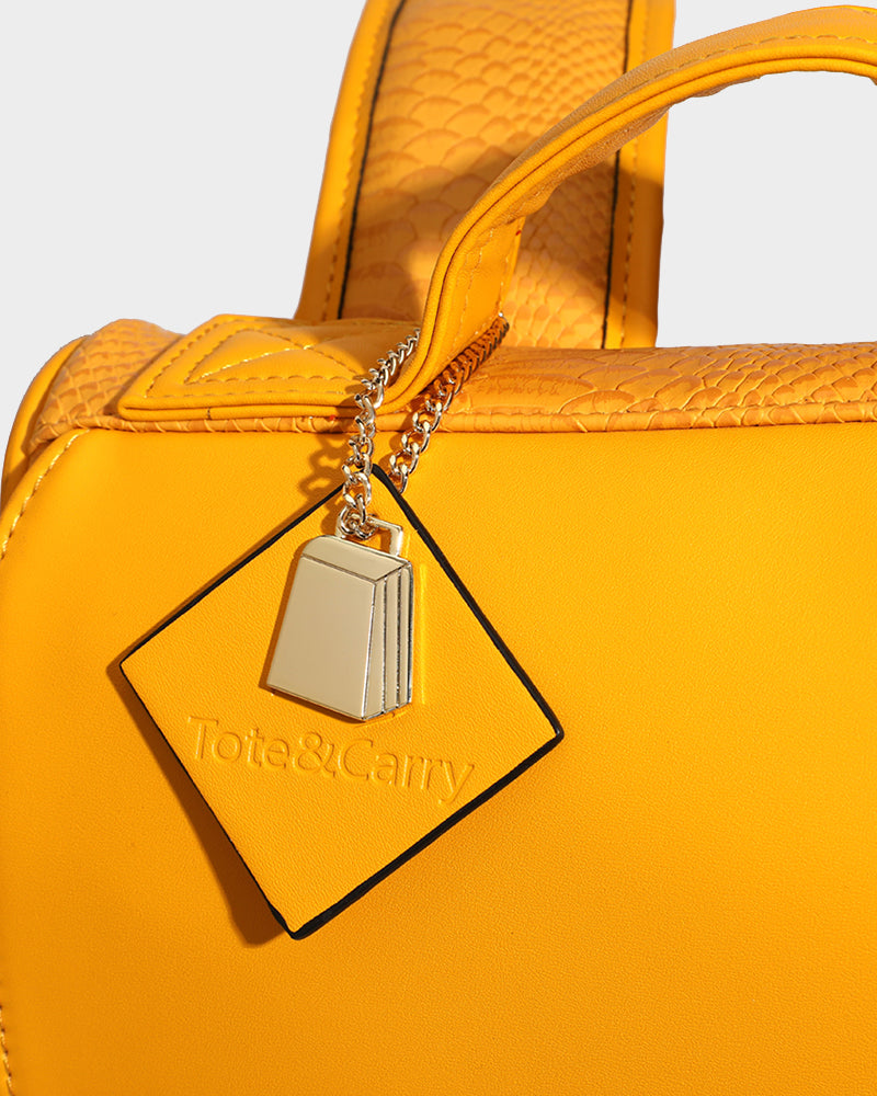 Apollo 1 Kids Backpack in Mustard Yellow