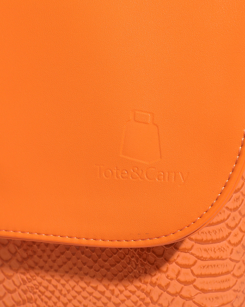 Apollo 1 Kids Backpack in Tangerine Orange