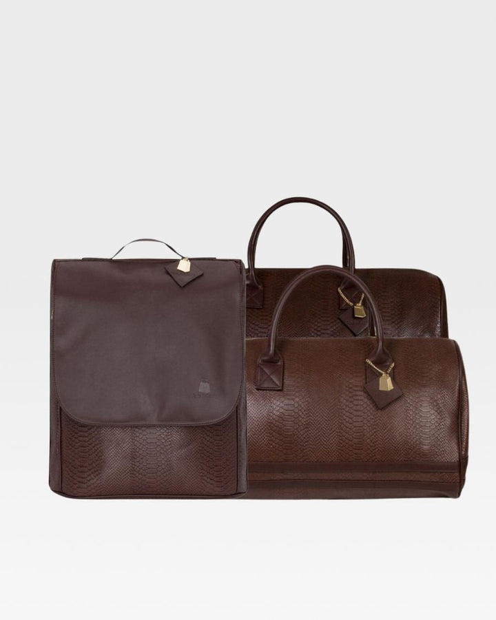 Apollo 1 Travel Set in Chocolate