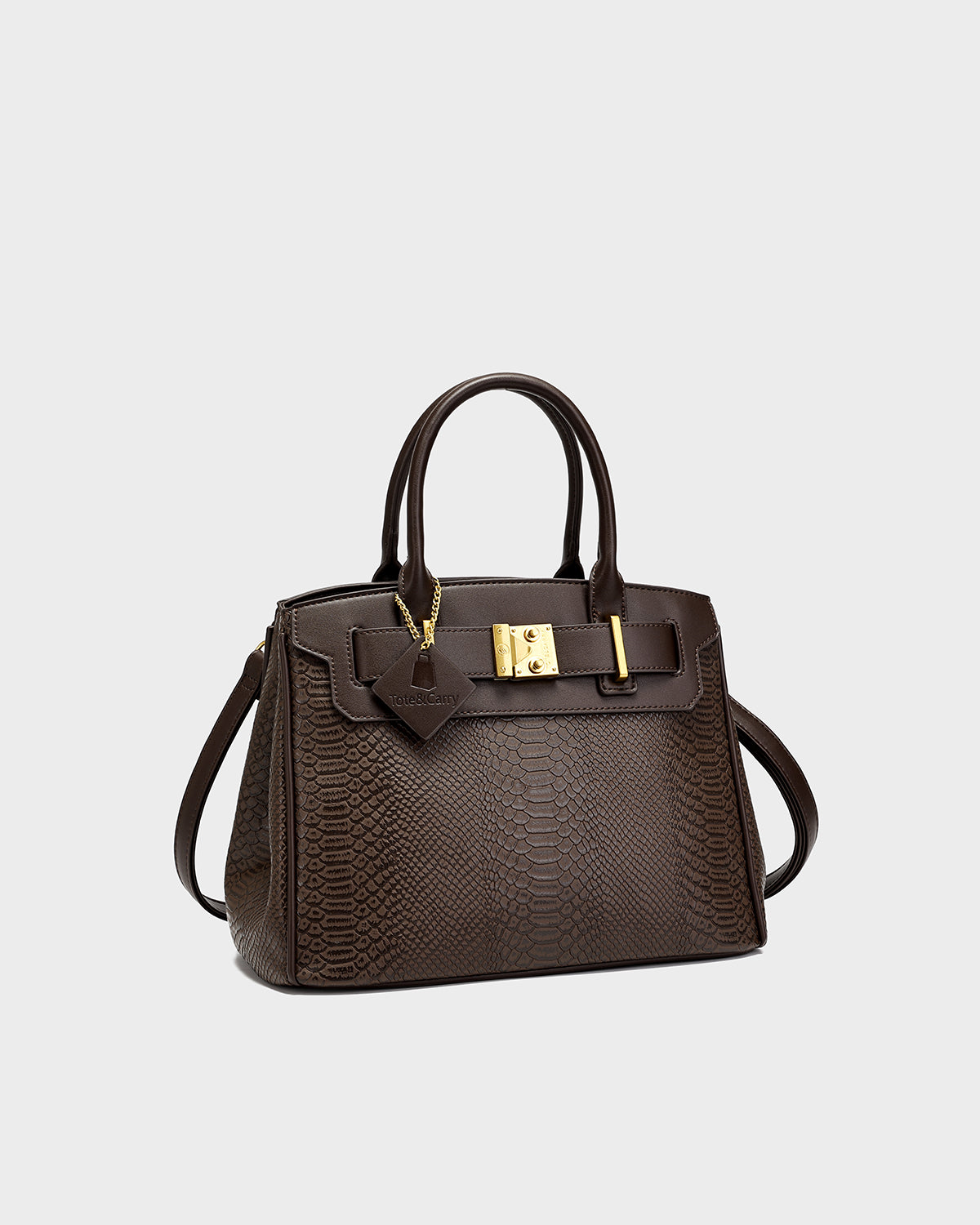 Signature Luxury Prosper Tote In Brown