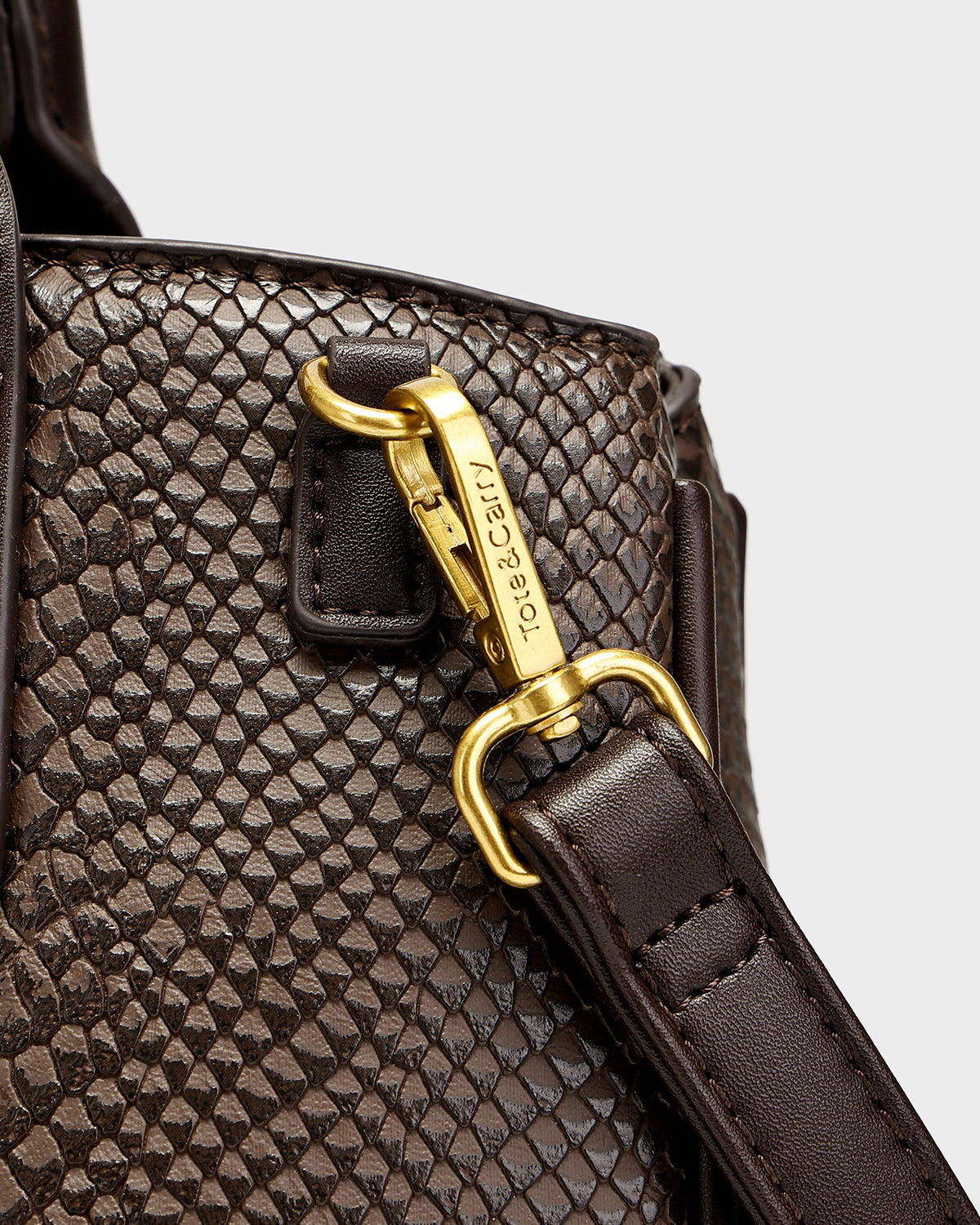 Signature Luxury Prosper Tote In Brown