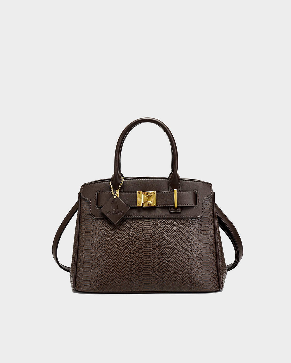 Signature Luxury Prosper Tote In Brown