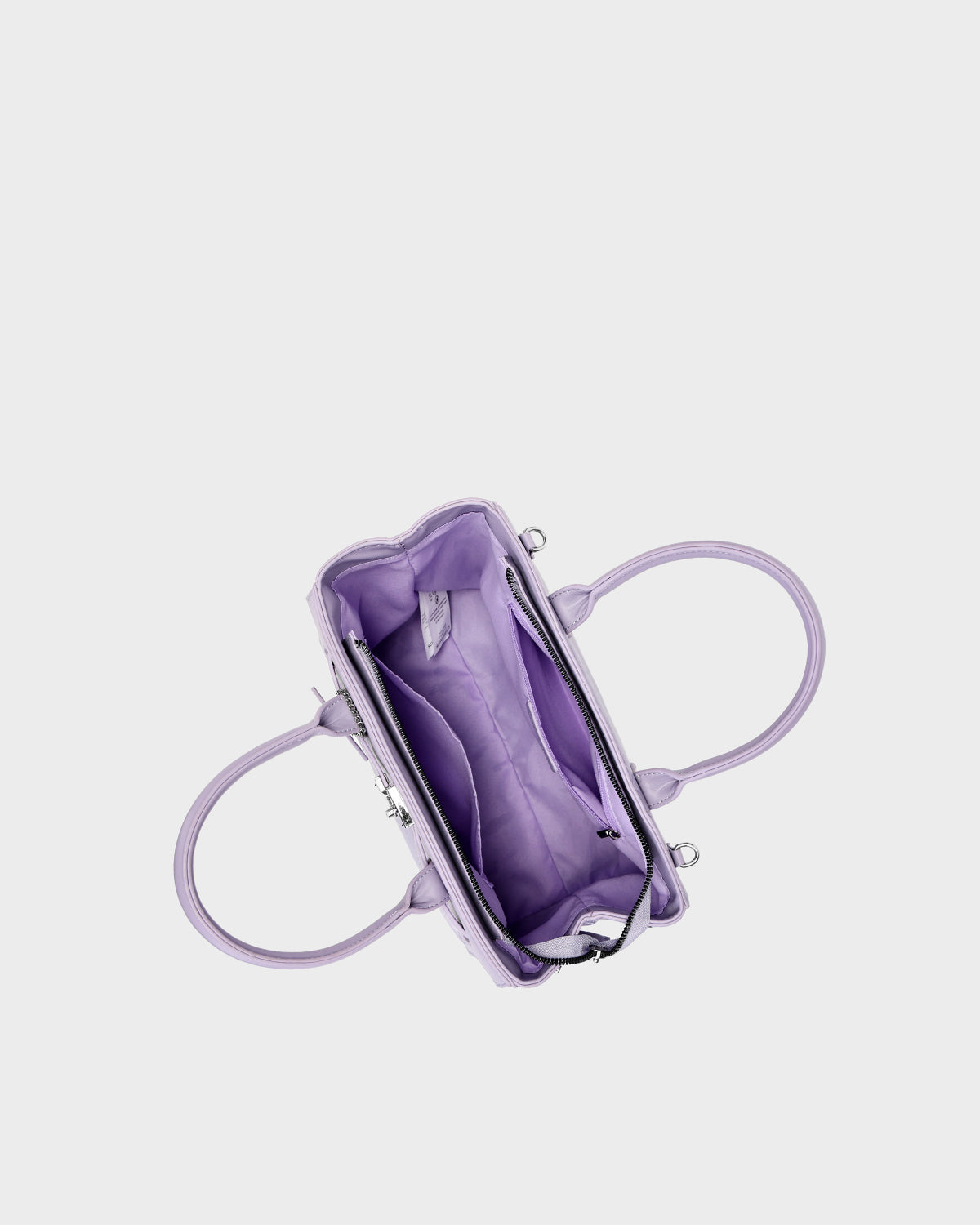 Signature Luxury Prosper Tote In Lavender
