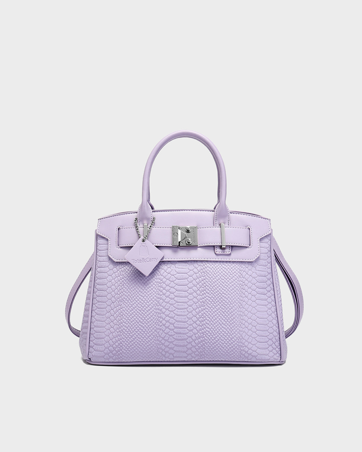 Signature Luxury Prosper Tote In Lavender