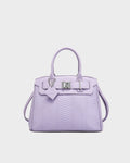 Signature Luxury Prosper Tote In Lavender