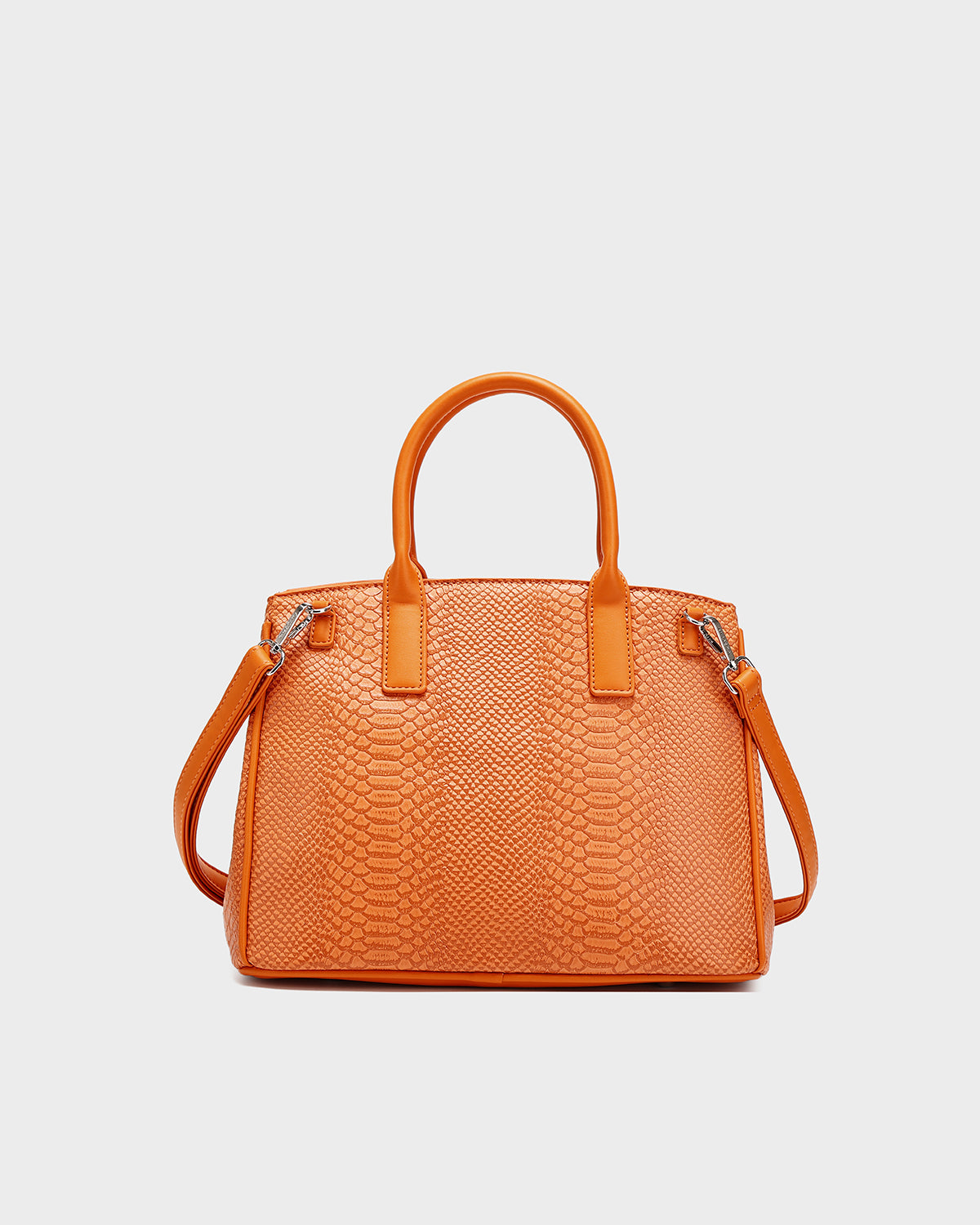 Signature Luxury Prosper Tote In Orange Burst