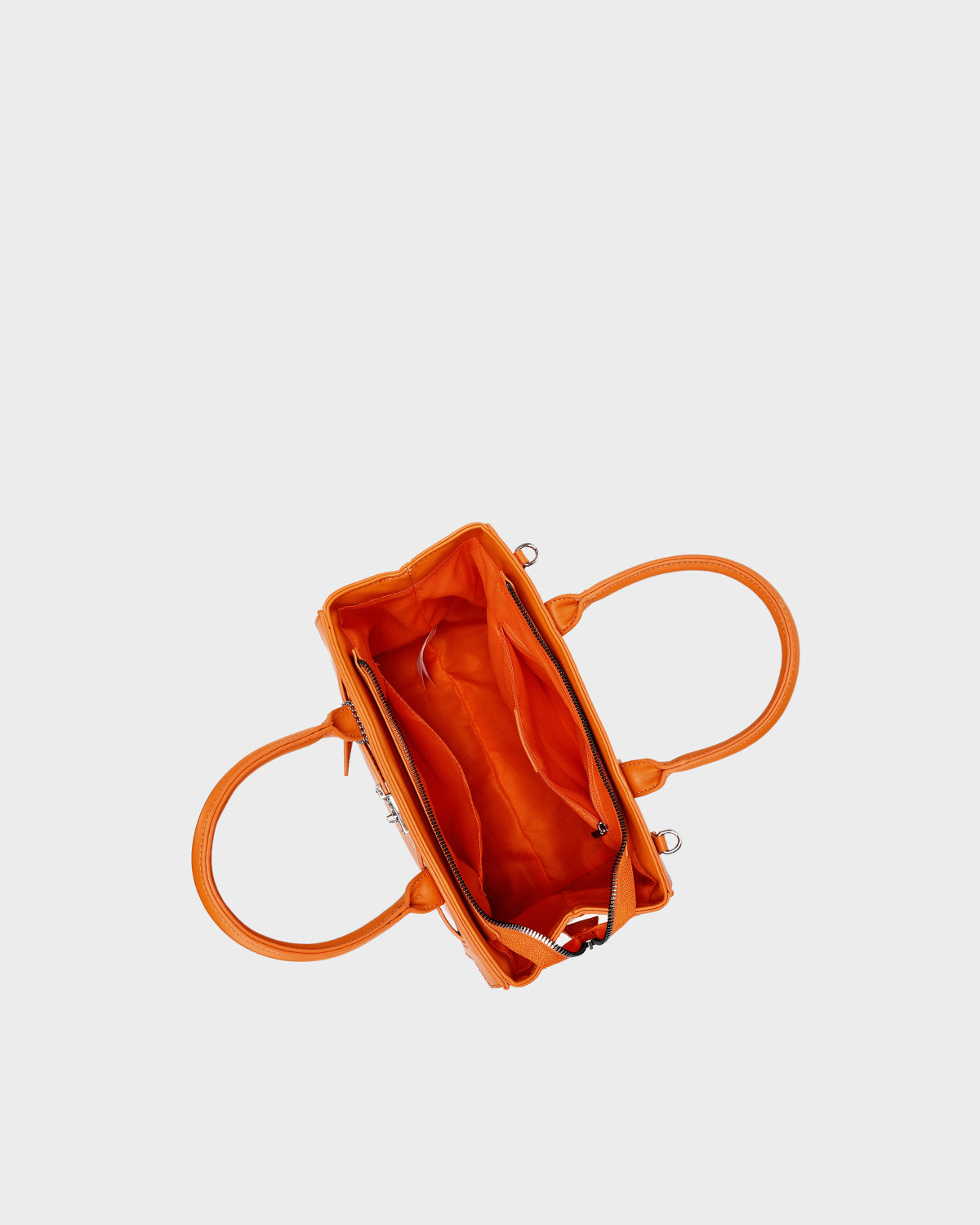 Signature Luxury Prosper Tote In Orange Burst