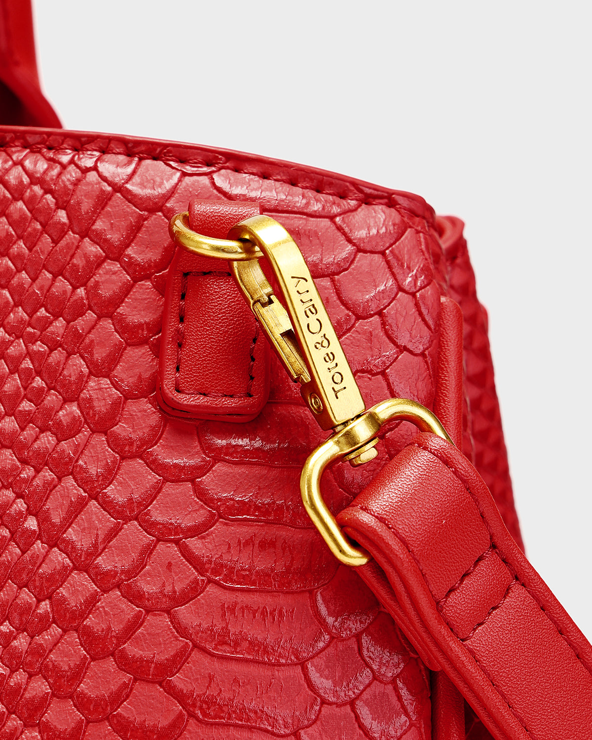 Signature Luxury Prosper Tote In Red