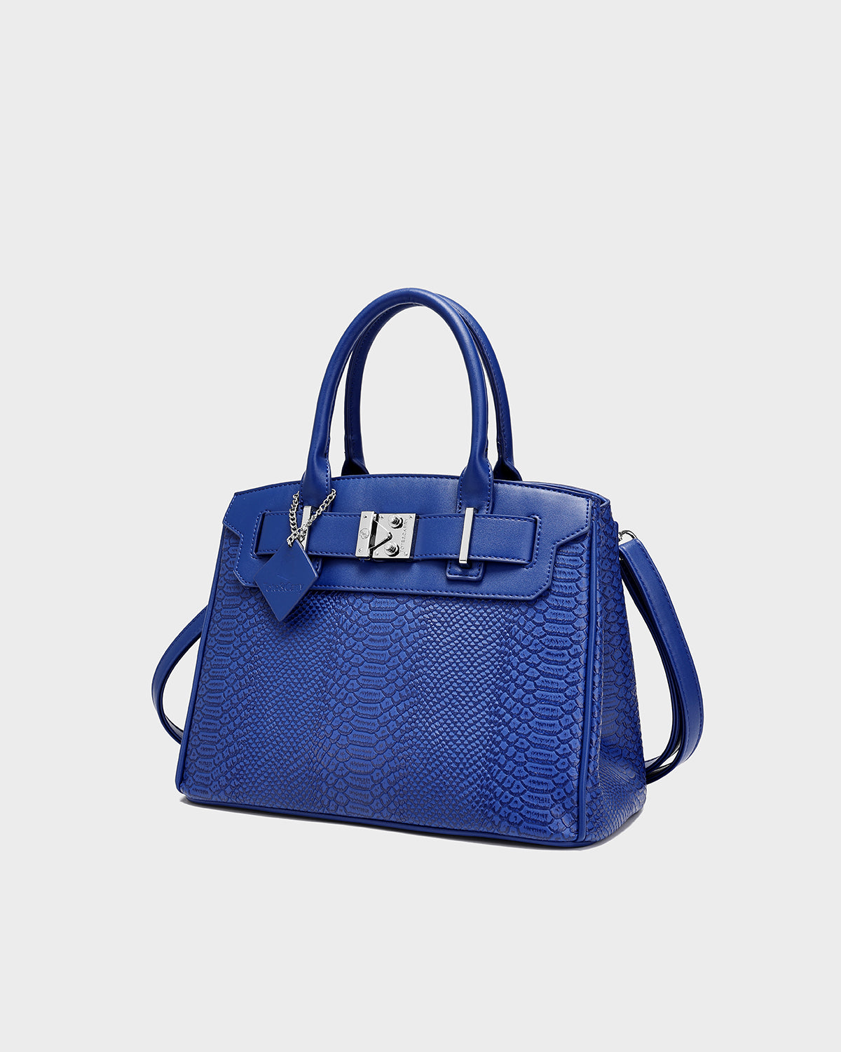 Signature Luxury Prosper Tote In Royal Blue