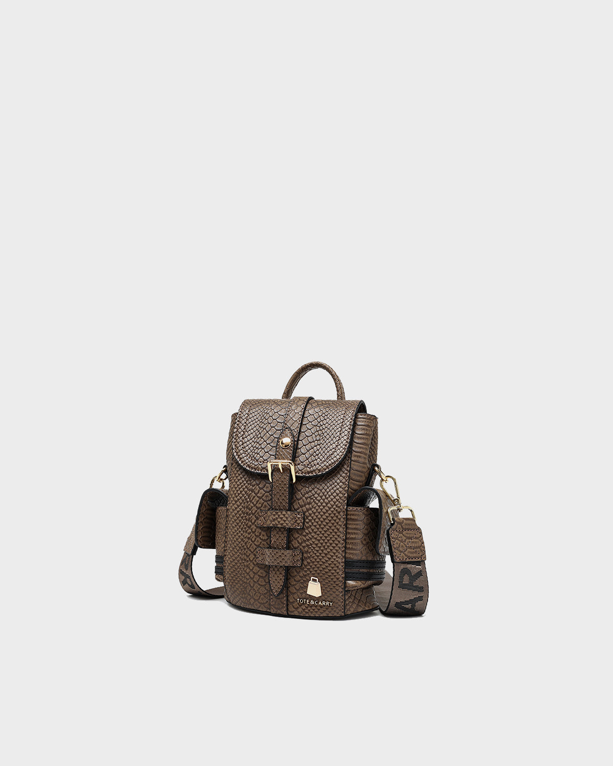 Mini Marvel Messenger Bag in Brown