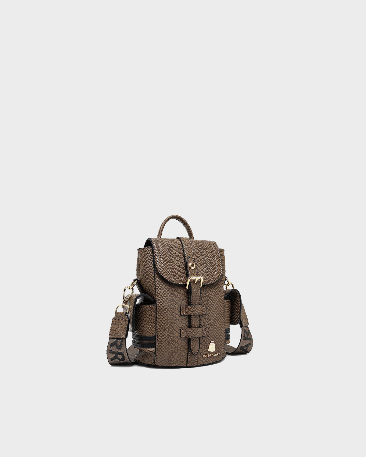 Mini Marvel Messenger Bag in Brown