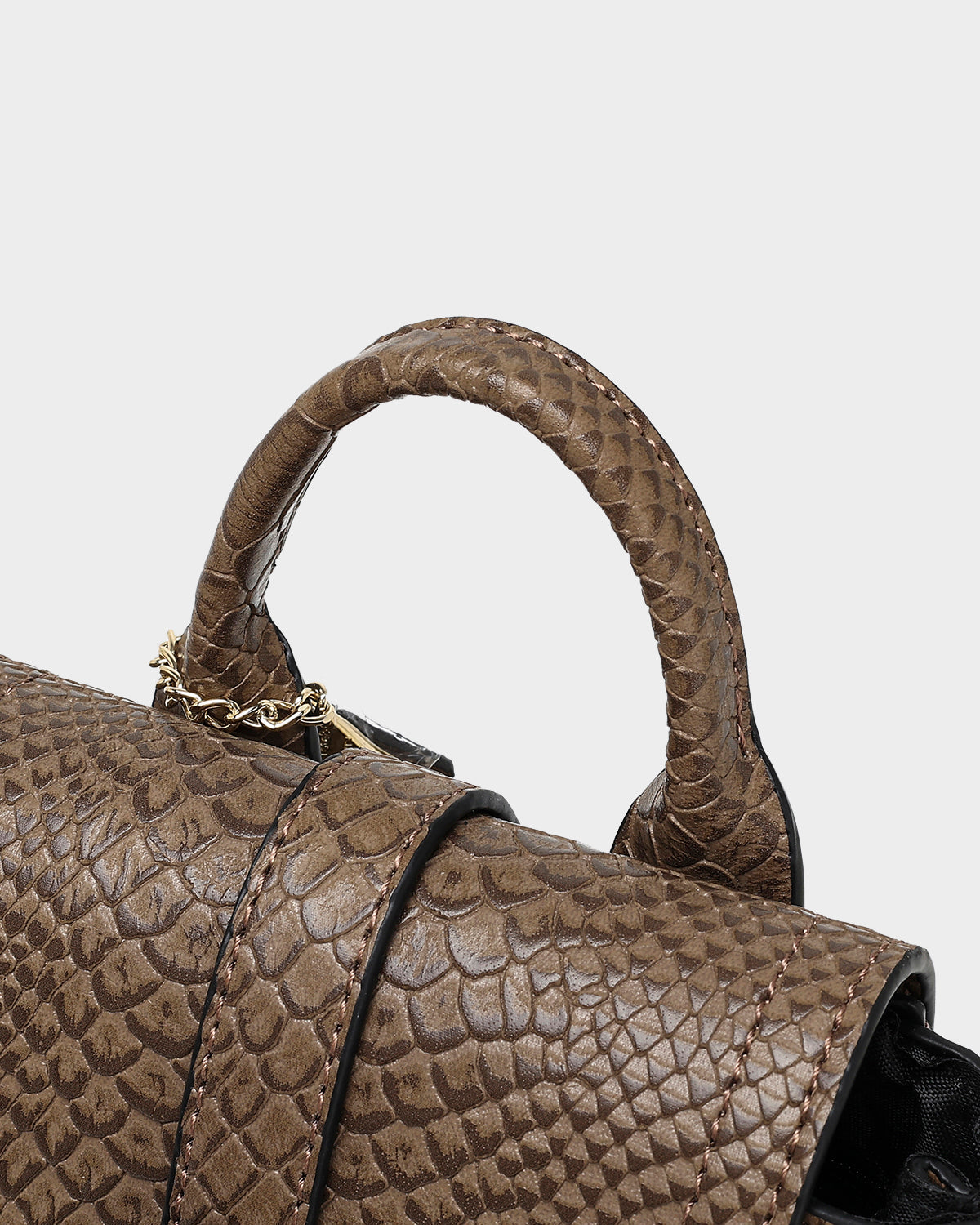 Mini Marvel Messenger Bag in Brown