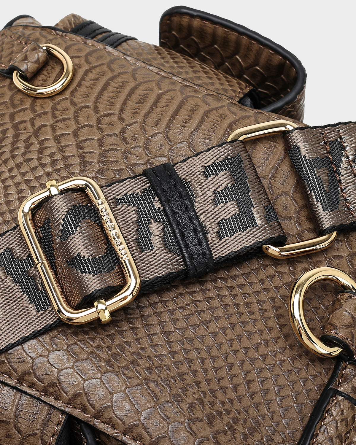Mini Marvel Messenger Bag in Brown